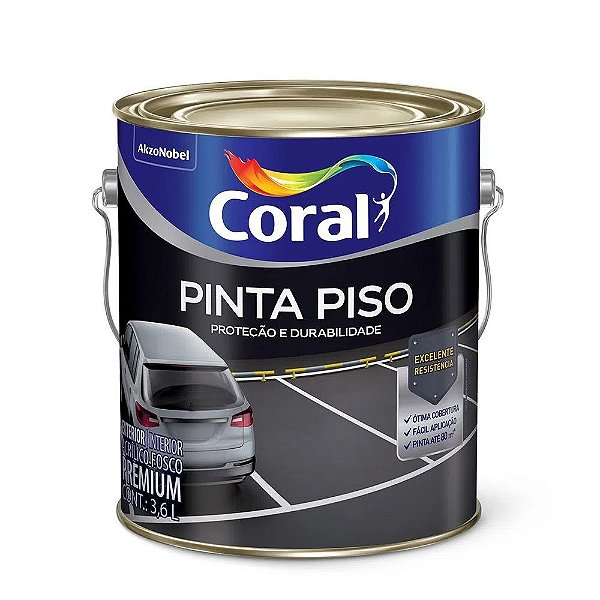Tinta Pinta Piso Coral 3,6L