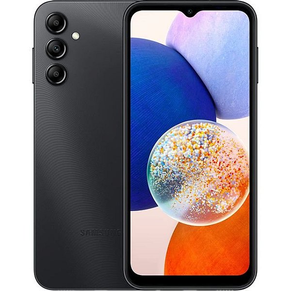Smartphone Samsung Galaxy A14 Preto 128GB 4GB RAM 5G