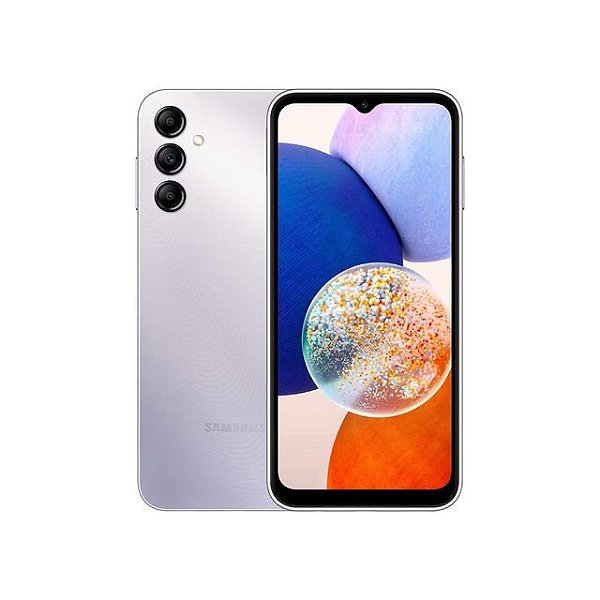 Smartphone Samsung Galaxy A14 Prata 128GB 4GB RAM 5G