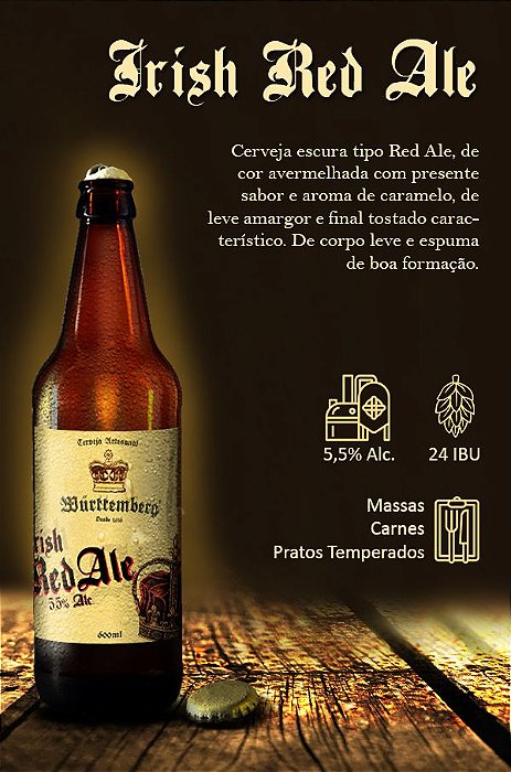 Württemberg irish Red Ale 600ml
