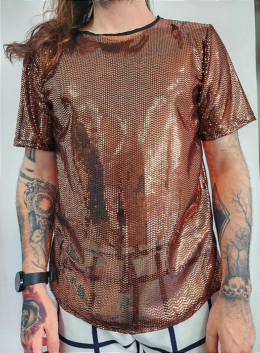 Camiseta Disco Bronze