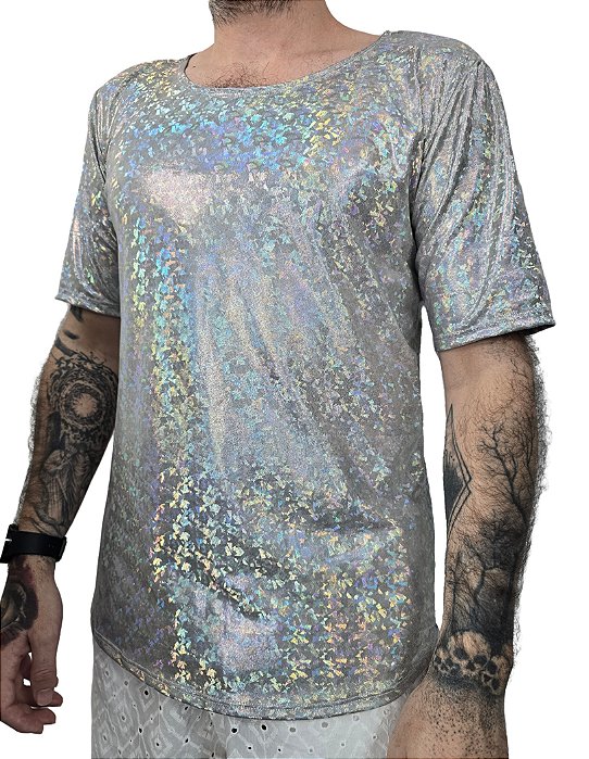 Camiseta Cubo Claro