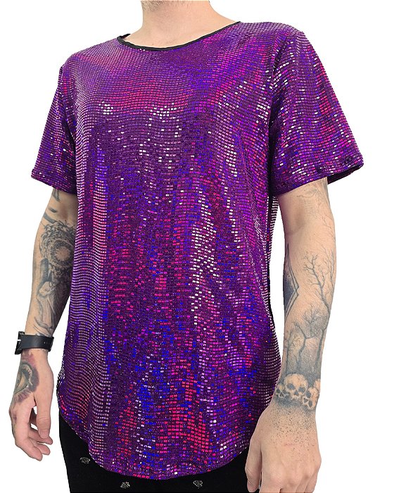 Camiseta Micro Roxo