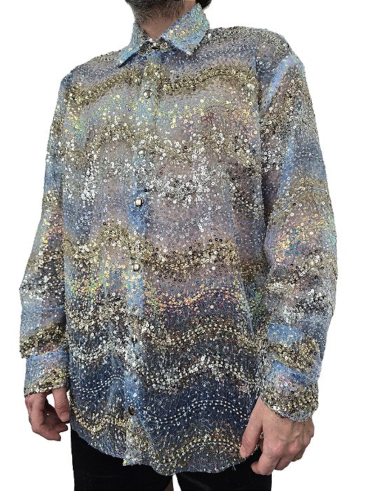 Camisa Gota de Paetê