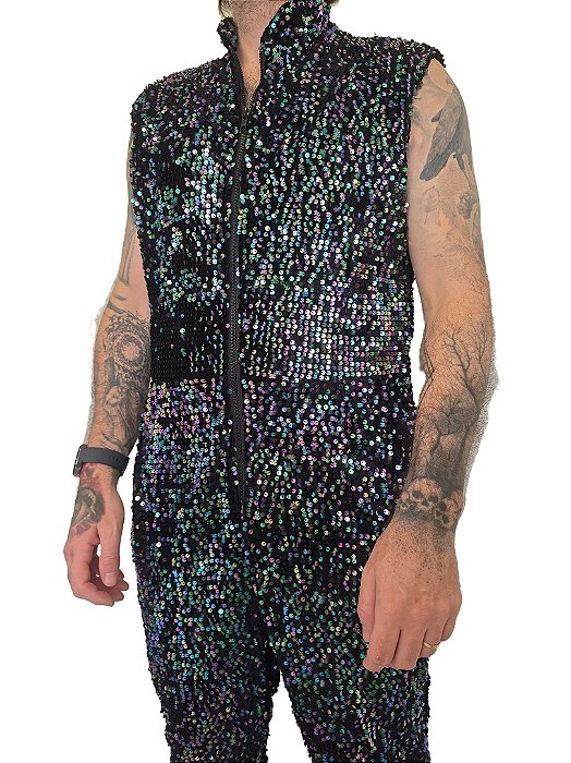 Macacão Confete Esverdeado