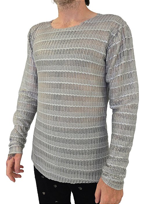Camiseta Tricot Prata