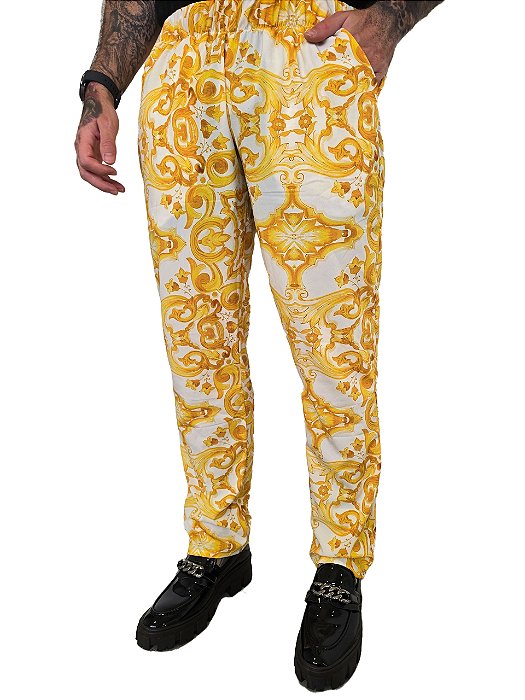 Calça Portugal Amarela