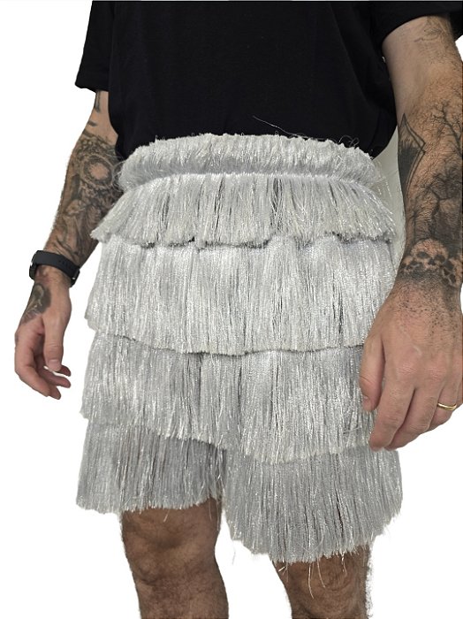 Bermuda Franjas Prata