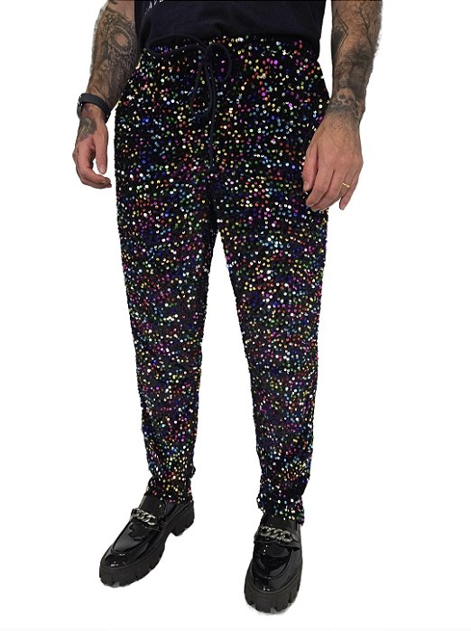 Calça Confete Colorido