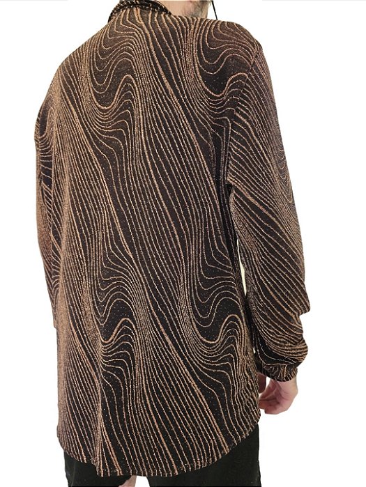 Camisa Infinita Bronze Manga Longa