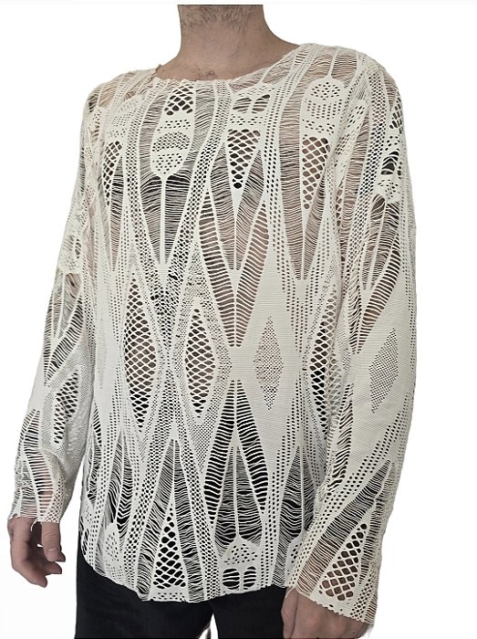 Camiseta White Arrastão