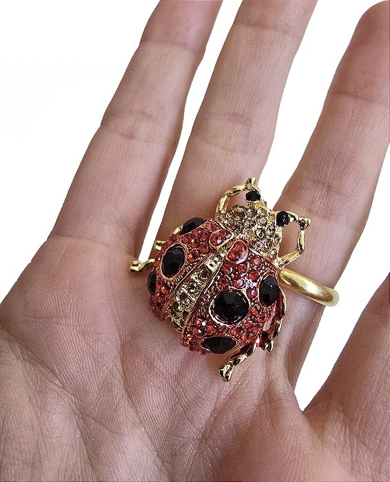Broche Joaninha