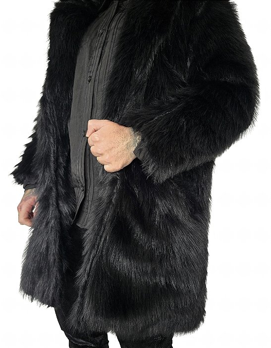 Casaco Madame Preto Curto