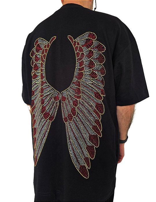 Camiseta Asas Coloridas