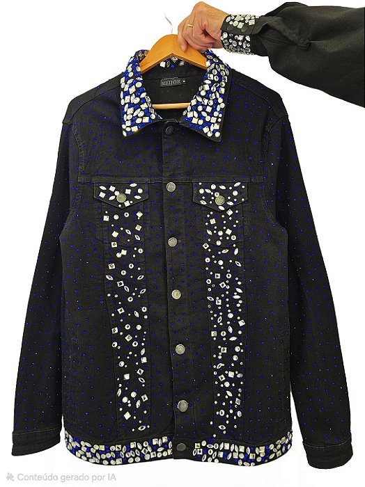 Jaqueta Strass Royal