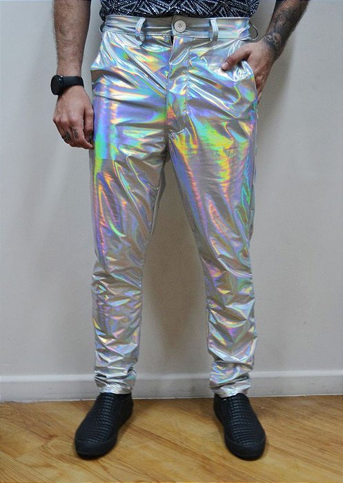 Calça Fluor Holográfica