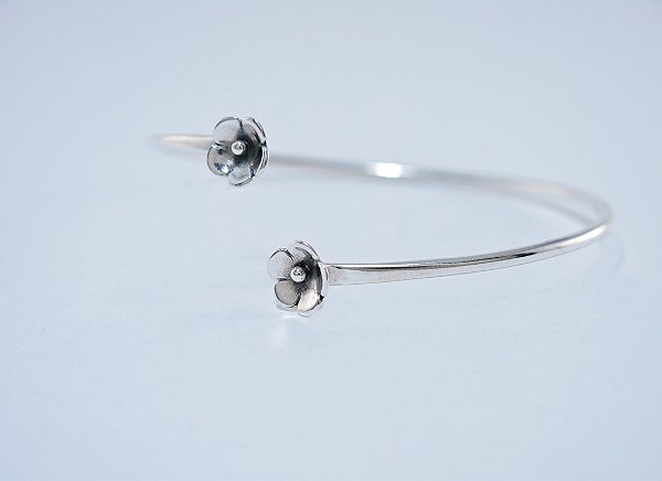 PULSEIRA VIOLETA DUPLA PRATA
