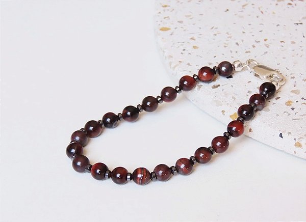 PULSEIRA OLHO DE FALCÃO E HEMATITA OLHO DE FALCÃO
