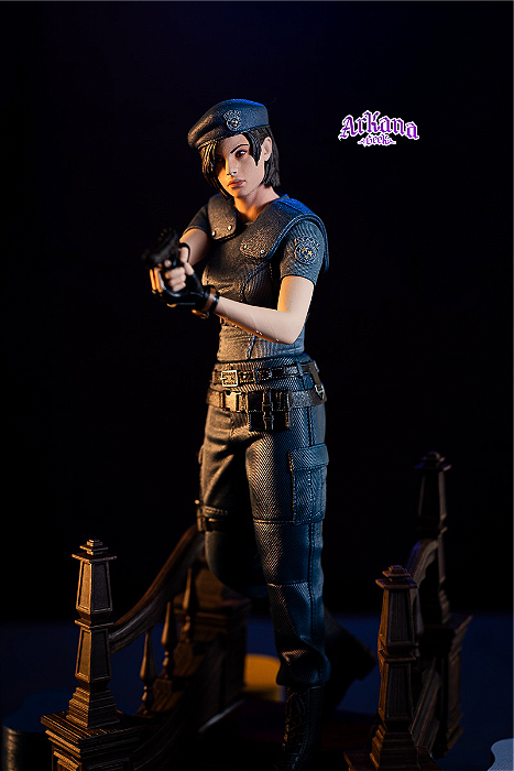Jill Valentine - Resident Evil 1 Remake - Colecionável em Resina