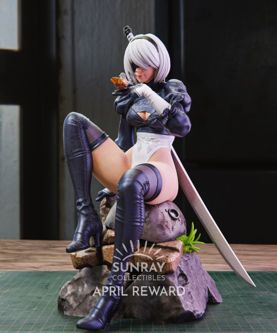 Figure - 2b Colecionável - Nier Automata