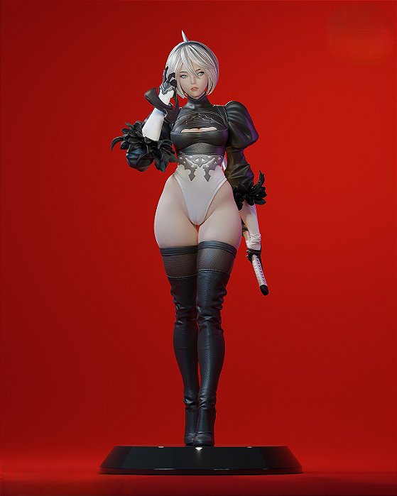 Figure Boneca 2B Nier Automata - Colecionável em Resina