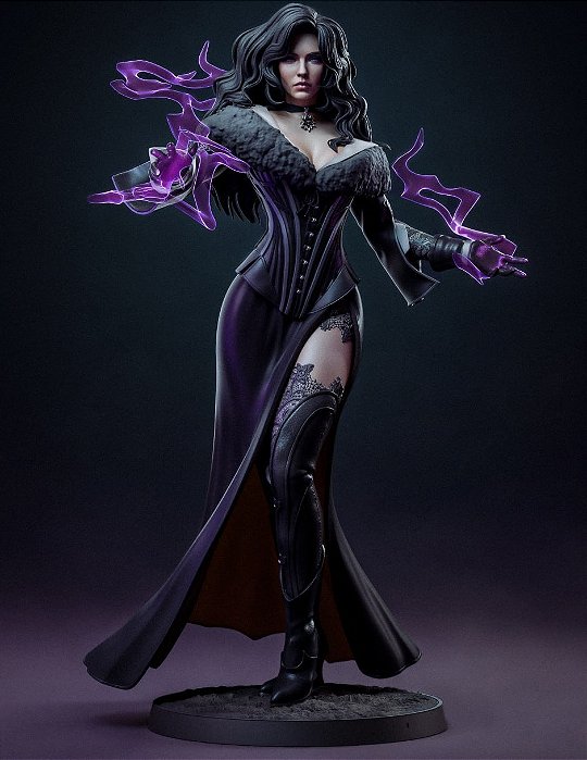 Yennefer The Witcher 3 - Figure Clecionável