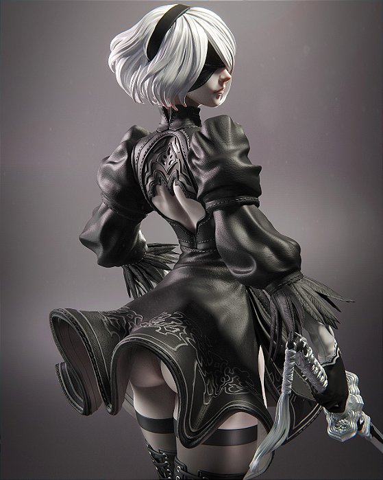 Figure 2B - Colecionável em Resina Escala 1/6