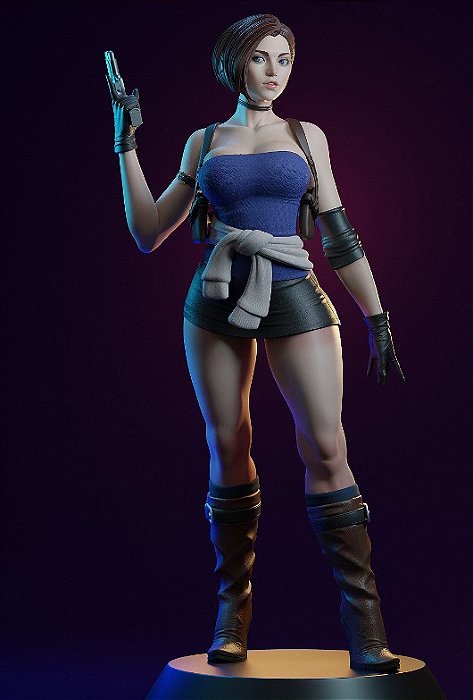 Figure Jill Valentine - Resident Evil - Estilizada