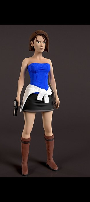 Jill Valentine - Resident Evil 3 Clássico - Toon