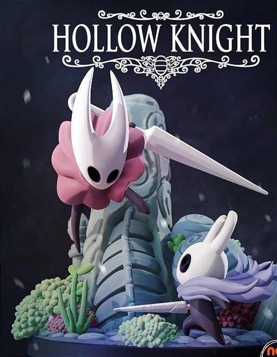 Diorama Hornet e Hollow Knight