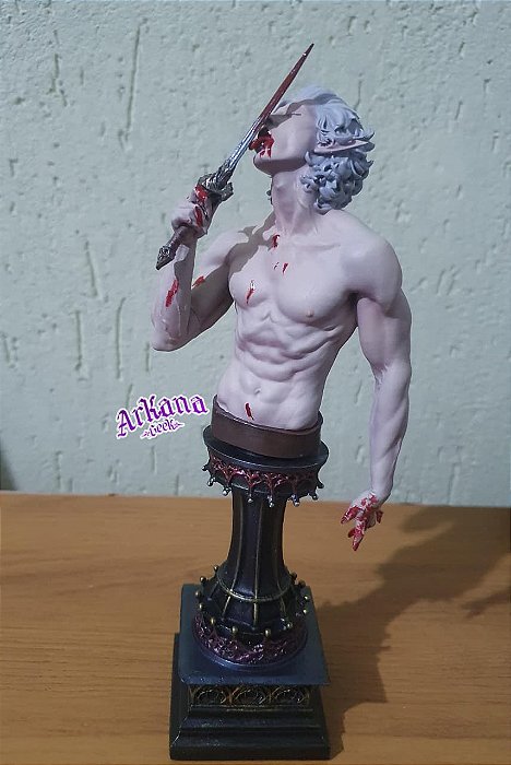 Busto Colecionável - Astarion Shirtless Baldur's Gate III