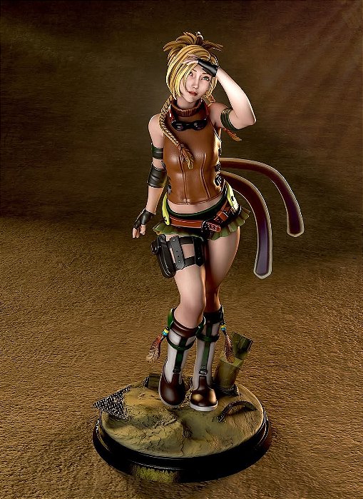 Action Figure Rikku - Final Fantasy