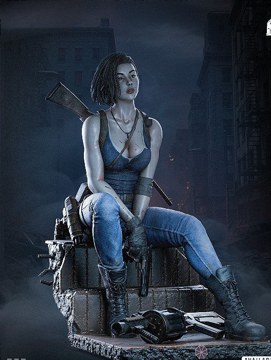 Action Figure Jill Valentine - Resident Evil 3 Remake