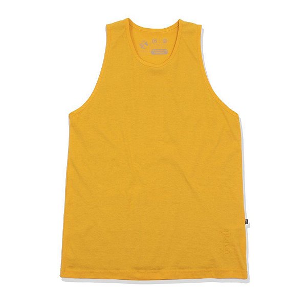 Camiseta Regata Oitavo Ato Amarelo Manga