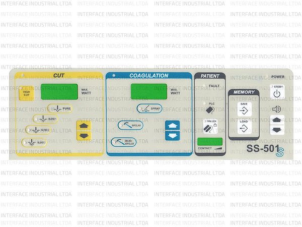 Painel de Membrana para Equipamento WEM SS-501S