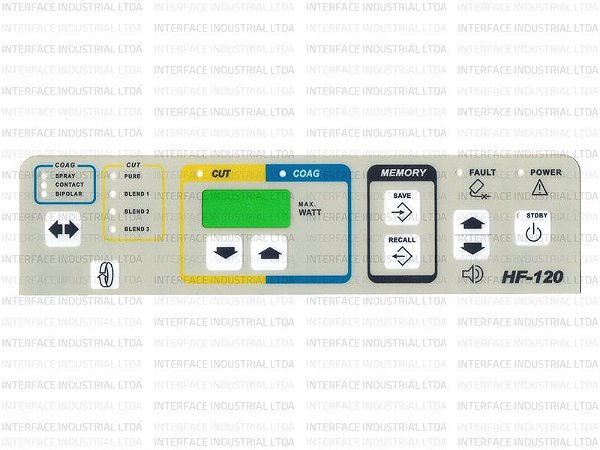 Painel de Membrana para Equipamento WEM HF-120 V2