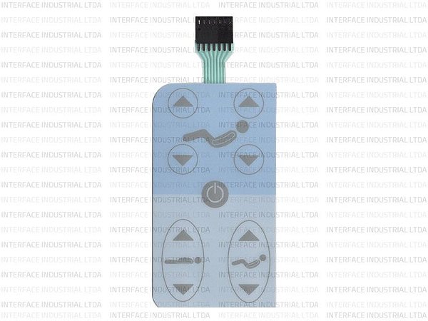 Teclado de membrana para Cama Hospitalar Linet - IP0903
