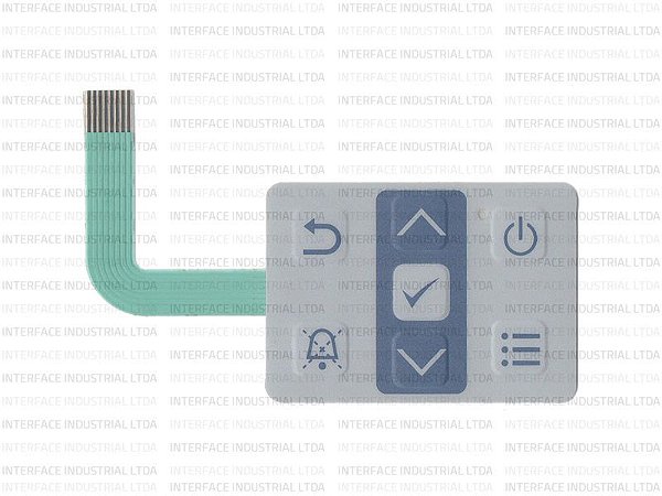 Teclado de Membrana para Oxímetro de Pulso PM10N