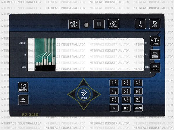 Teclado de Membrana para Controlador Digi-Star EZ 3410