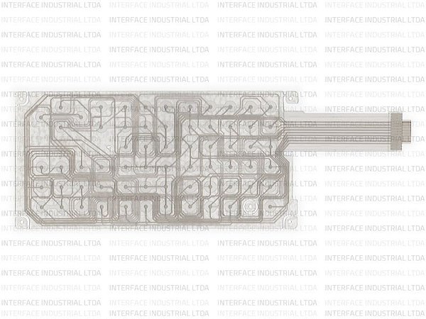 Teclado de Membrana para Fanuc A860-0106-x001