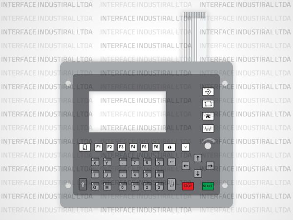 Teclado de Membrana para Máquina Autocut 3000