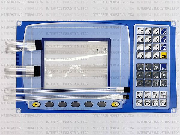 Teclado de Membrana para IHM MCS 570 - Tornos Logic Diplomat e Nardini