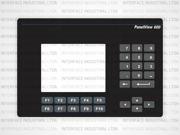 Teclado de Membrana para IHM Allen Bradley Panelview 600