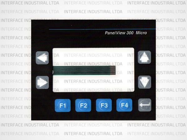 Teclado de Membrana para IHM Allen Bradley Panelview 300 Micro