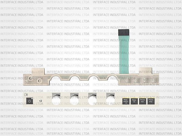 Teclado de Membrana para Ventilador Servo Maquet