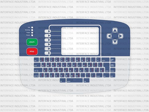 Teclado de Membrana para Impressora Linx 7300