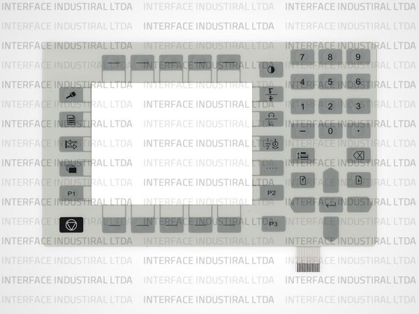 Teclado de Membrana para Equipamento ABB 3HNM05345-1