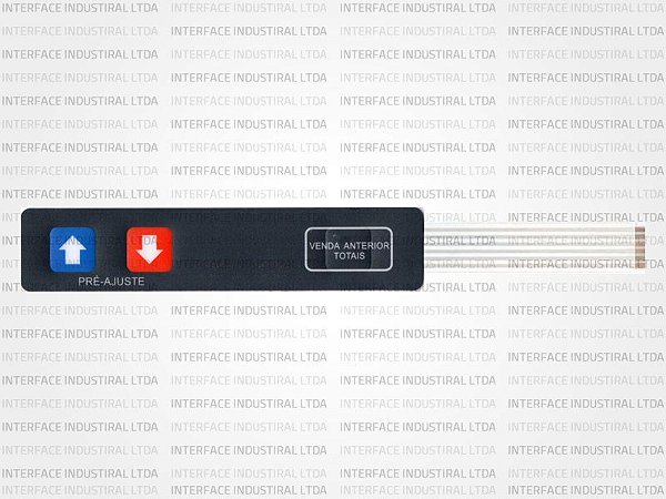 Teclado de Membrana para Bomba GNV ASPRO