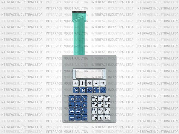 Teclado de Membrana para IHM Romi E-Control