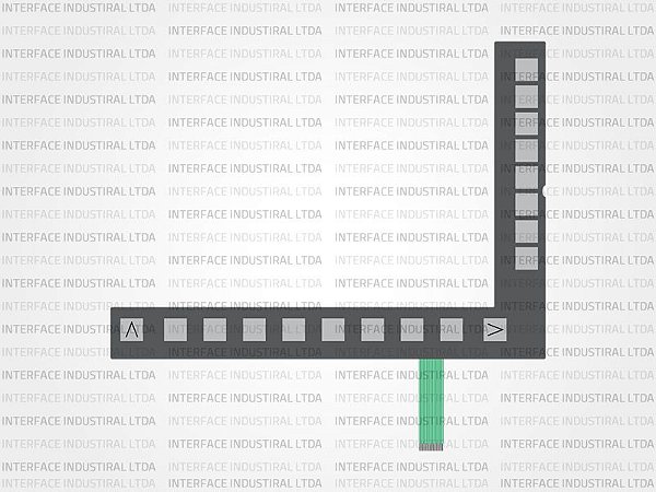 Teclado de Membrana para IHM Siemens Sinumerik 802D